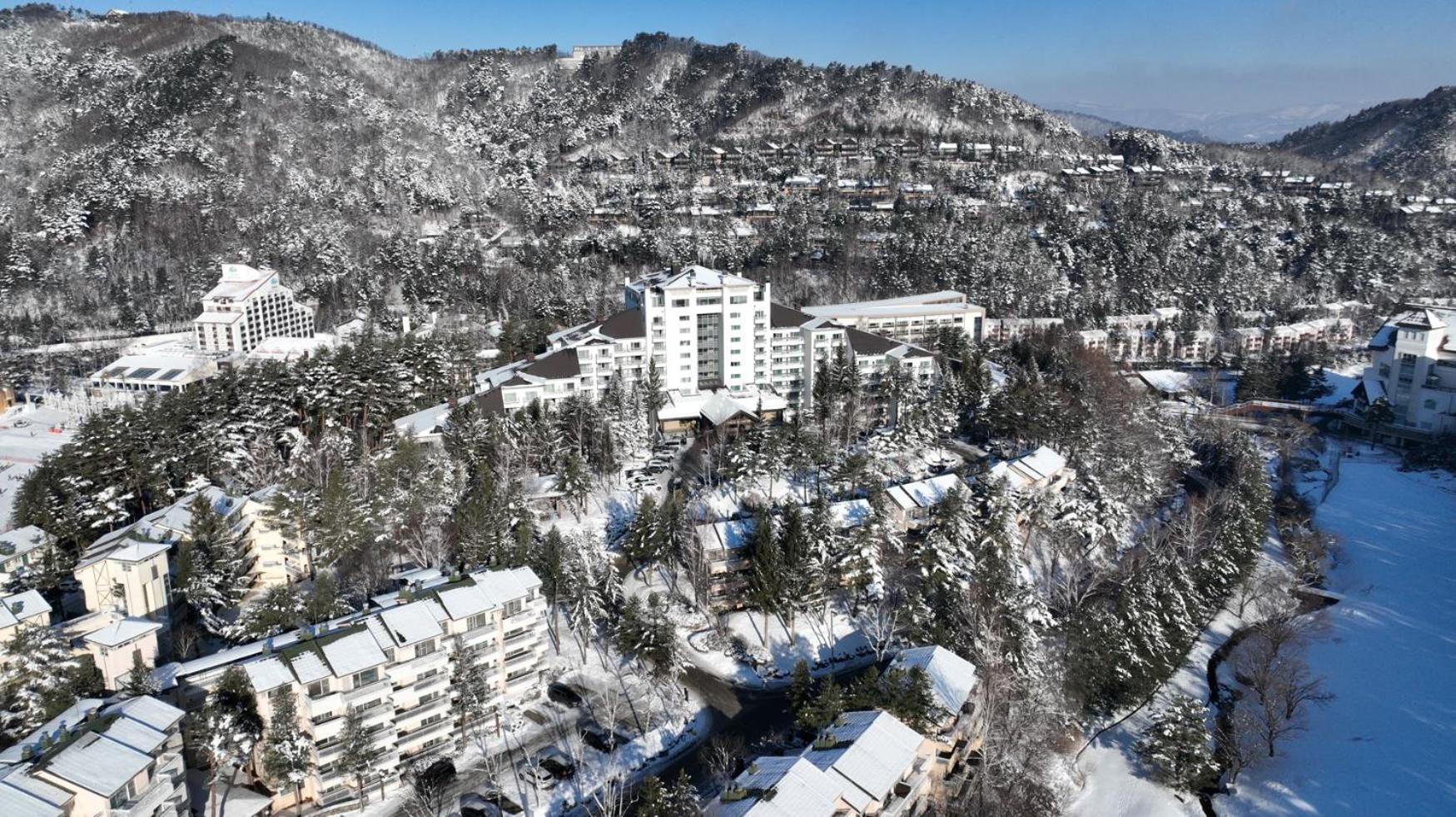 Hotel Mona Yongpyong à Pyeongchang Extérieur photo